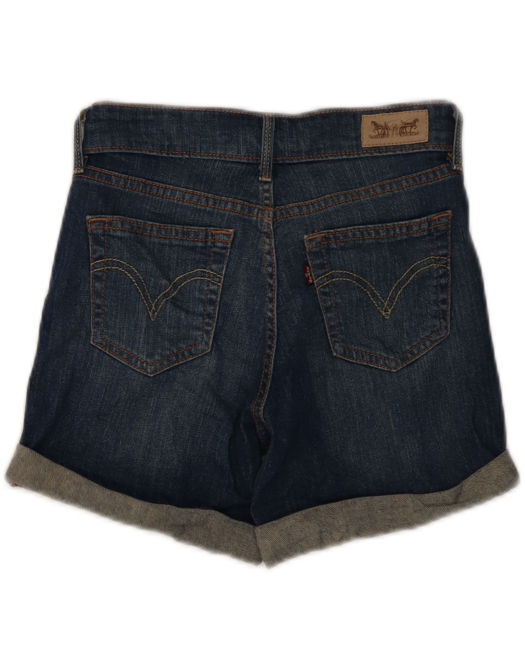 LEVI'S Womens Denim Shorts W24 XS Blue Cotton Vintage Levi's and Second-Hand Levi's from Messina Hembry 