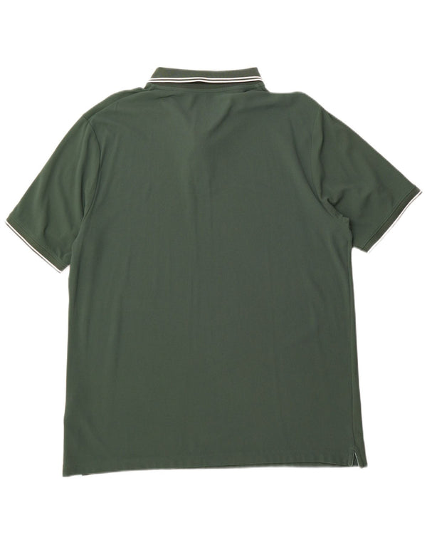 Helly Hansen Tricou polo obișnuit pentru bărbați 2XL, verde, poliamidă