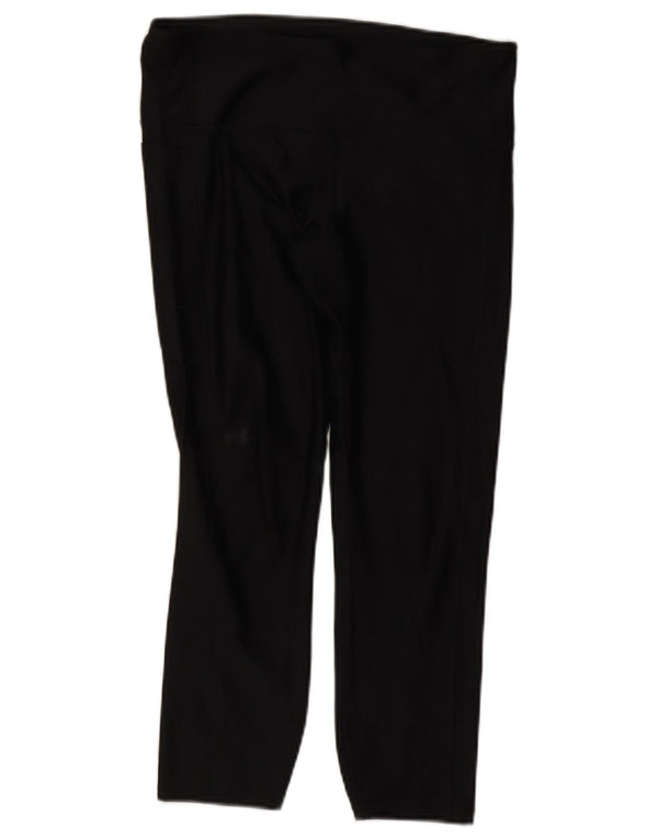 Leggings Capri Under Armour pentru femei UK 14 Poliester negru mare