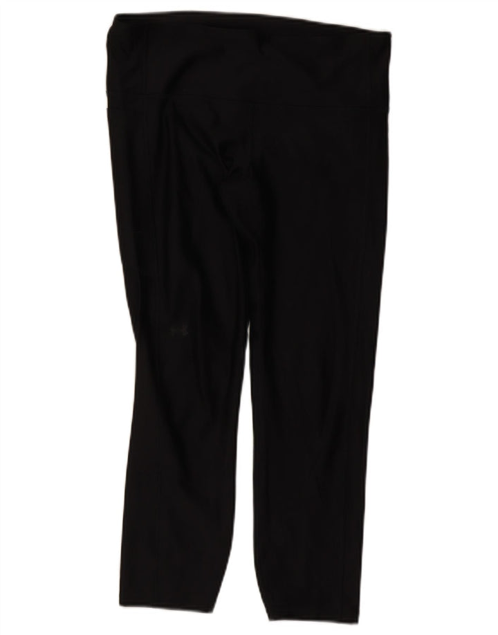 Leggings Capri Under Armour pentru femei UK 14 Poliester negru mare