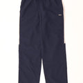 Pantaloni de trening cu grafică Fila pentru bărbați, mari, bleumarin, poliester color bloc