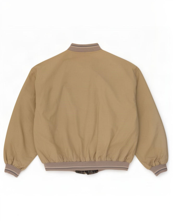 Jachetă reversibilă pentru bărbați Mash UK 40 mare, bej, bumbac color bloc