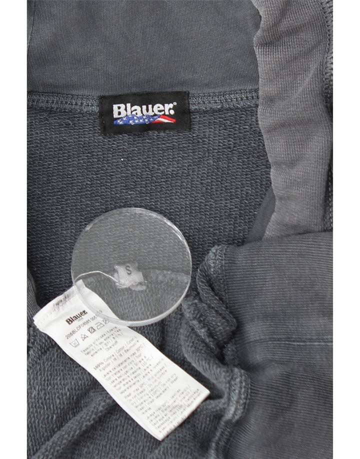 BLAUER Pulover cu glugă pentru bărbați, bumbac, gri mic