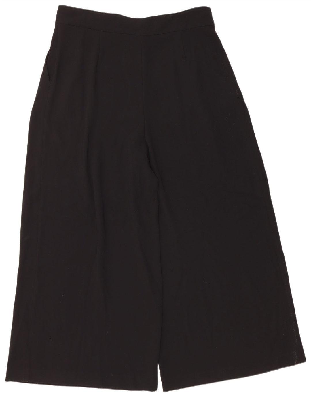 Pantaloni tăiați pentru femei Zara 2XL L34 L28 Poliester negru