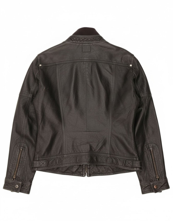 Geaca de piele pentru femei MOTIVI UK 14 Medium Black