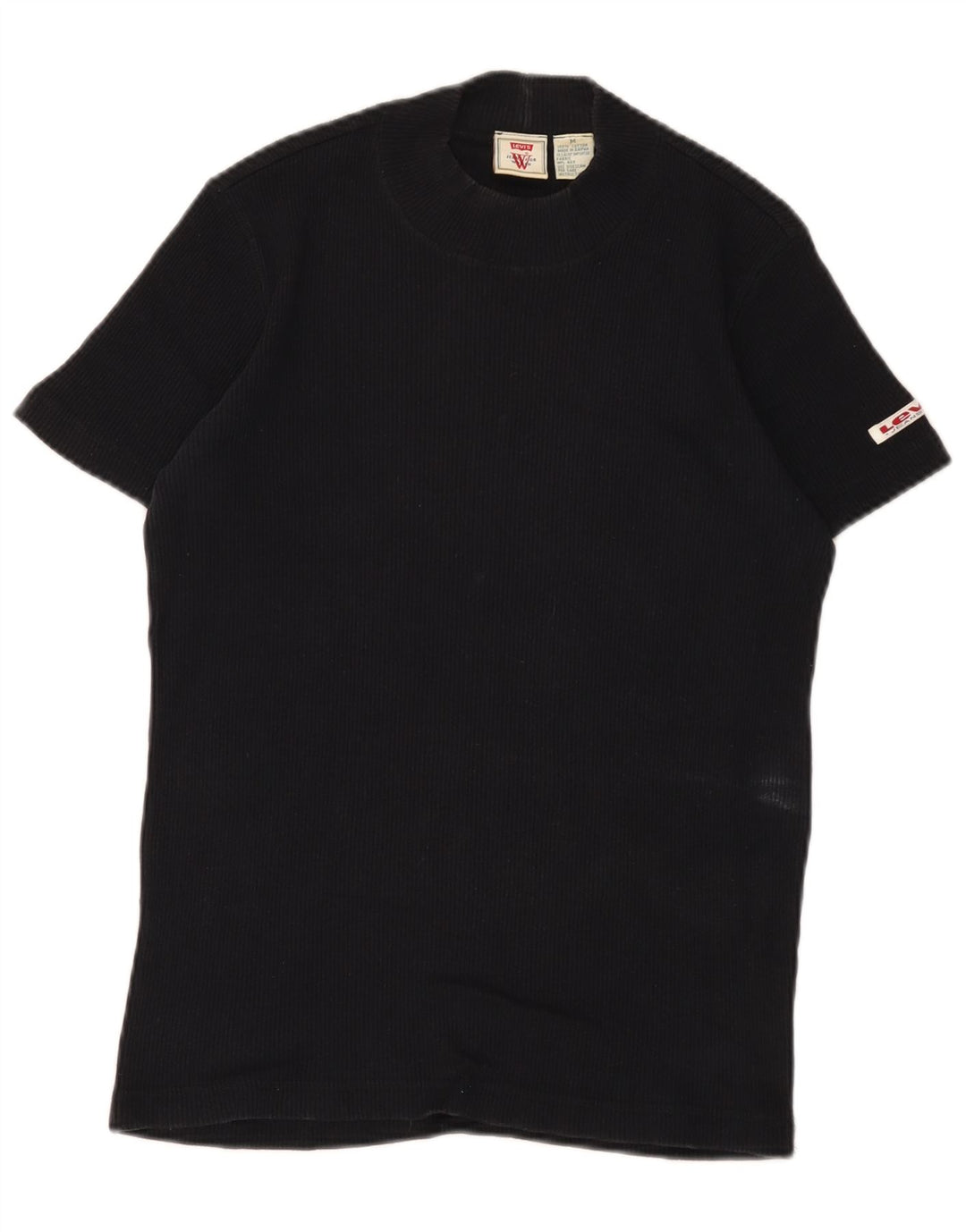 Tricou pentru femei Levi's Top UK 12 Medium Black Bumbac