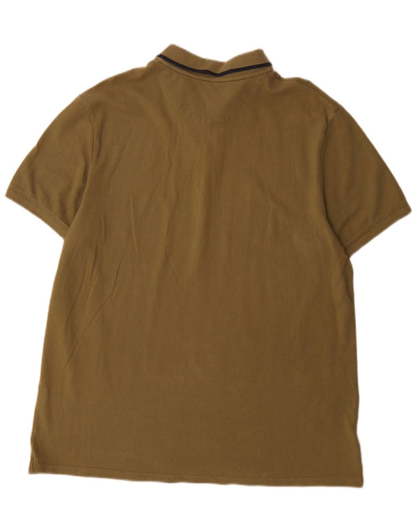 Tricou polo pentru bărbați Timberland slim fit 2XL kaki