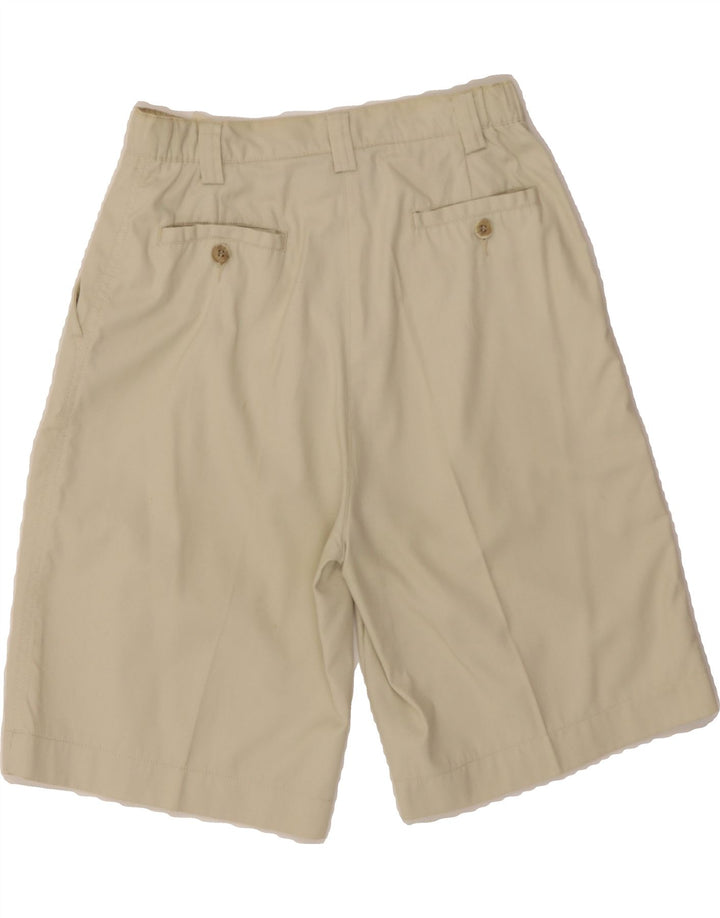 CHERVO Womens Pegged Chino Shorts EU 38 Medium W28  Beige Cotton Vintage Chervo and Second-Hand Chervo from Messina Hembry 