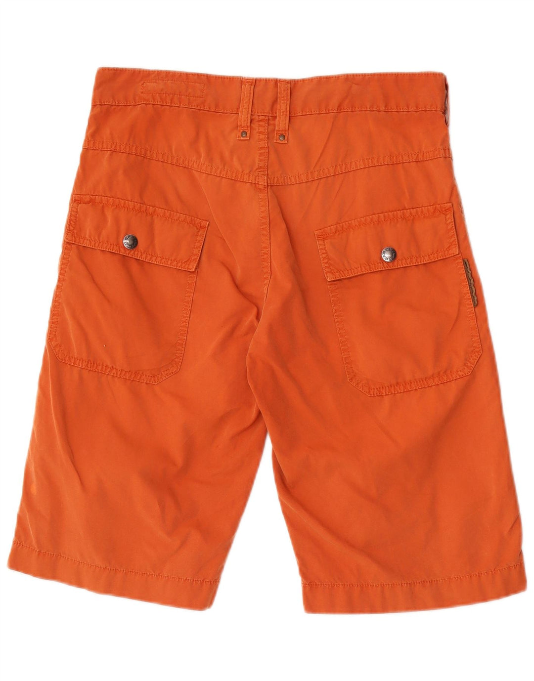 Pantaloni scurți chino pentru bărbați Gas W31 bumbac portocaliu mediu