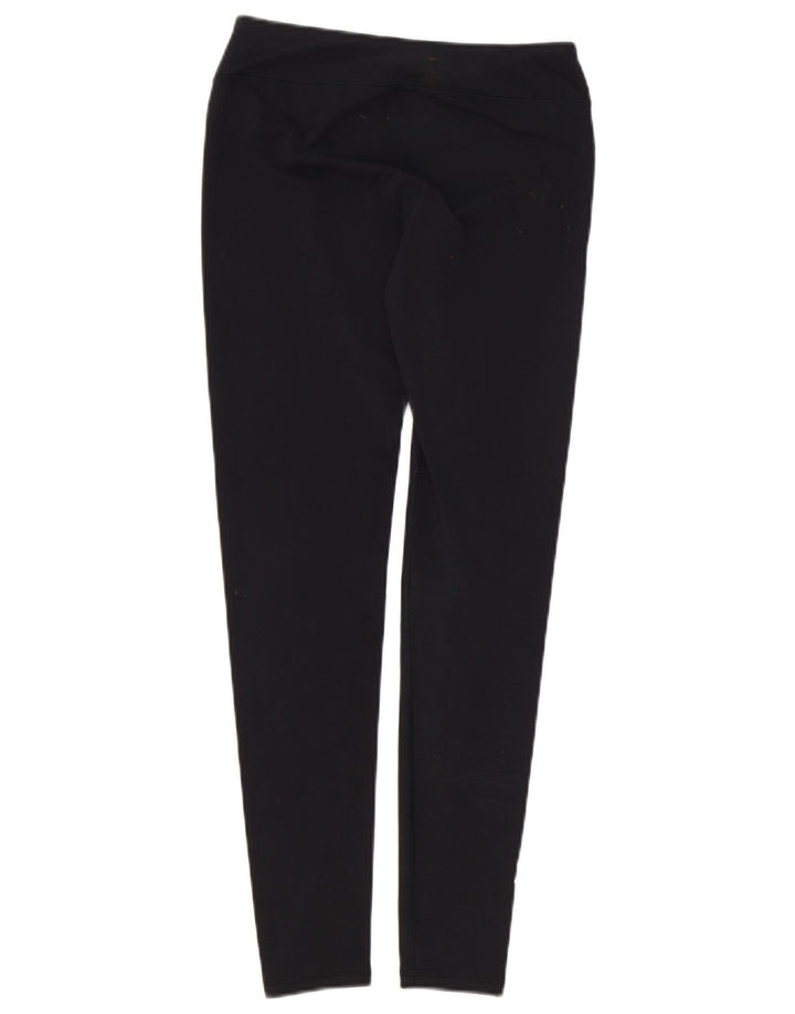 Leggings grafic Under Armour pentru femei UK 10, bumbac negru mic
