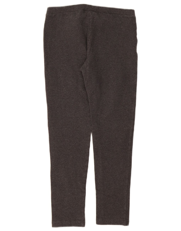 Champion Womens Herritage Fit Leggings UK 12 Medium  Grey Cotton