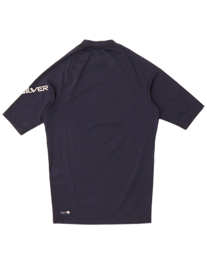 Tricou grafic Quiksilver pentru bărbați Top Mediu Bleumarin