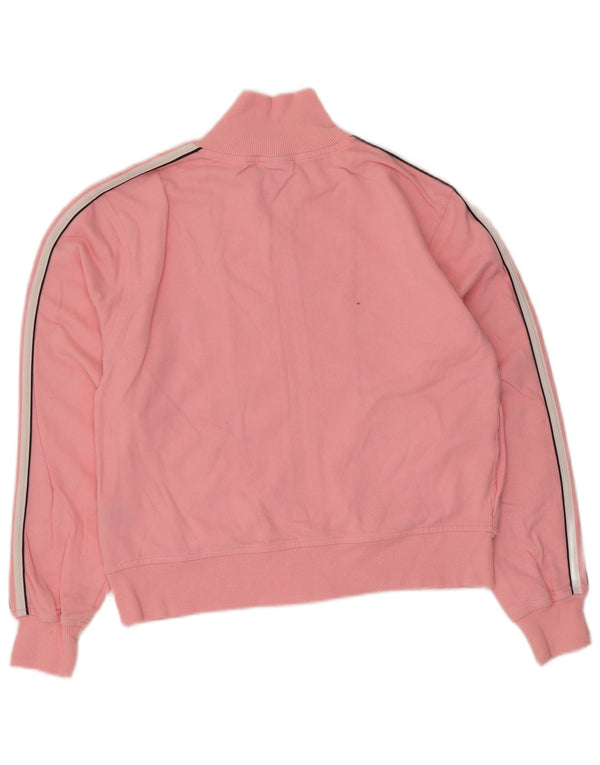 Jachetă Adidas Crop Trening Top Jacket UK 14 Bumbac Roz Mediu