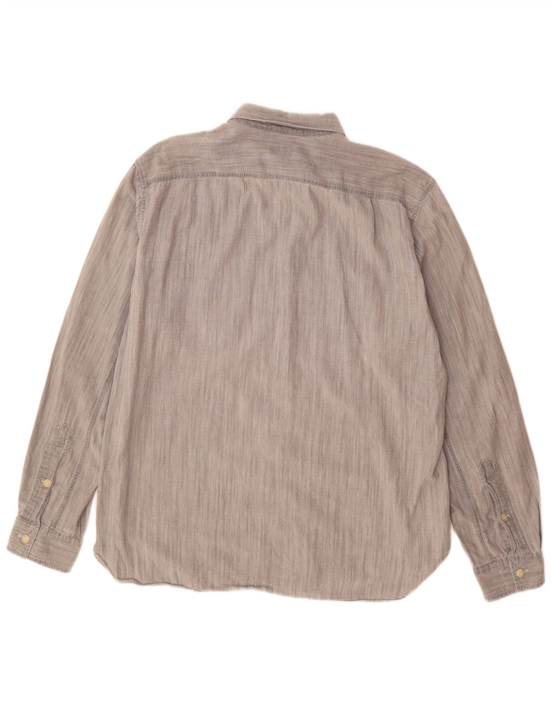 Cămașă croită pentru bărbați J. Crew, bumbac mare, gri