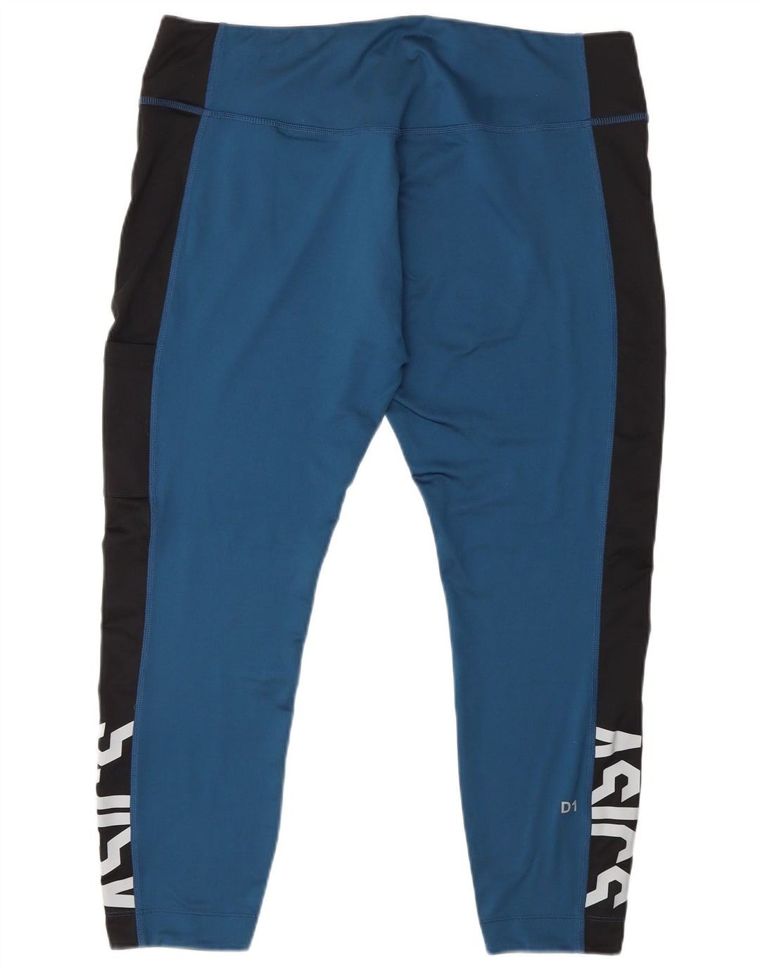 Leggings crop pentru femei Asics UK 18 XL poliester albastru