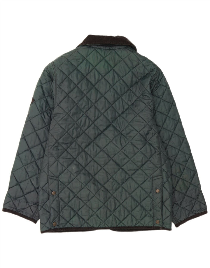 Jachetă matlasată pentru bărbați Henri Lloyd UK 36 Nylon verde mic