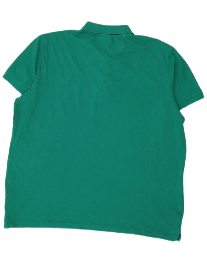 Cămașă polo pentru bărbați Kappa 3XL bumbac verde