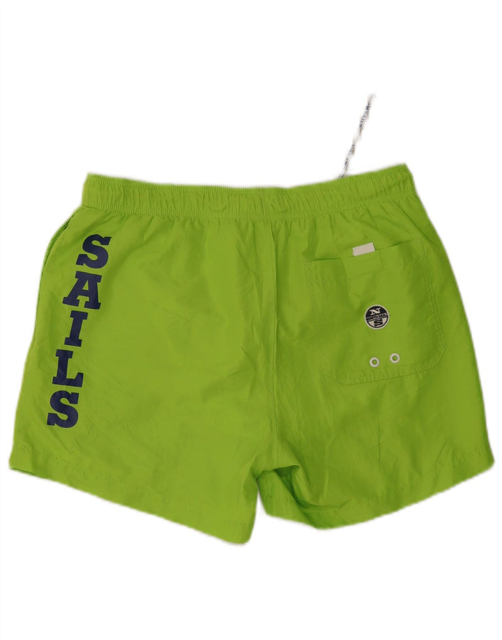Pantaloni scurți de înot North Sails pentru bărbați, mari, verde, poliester