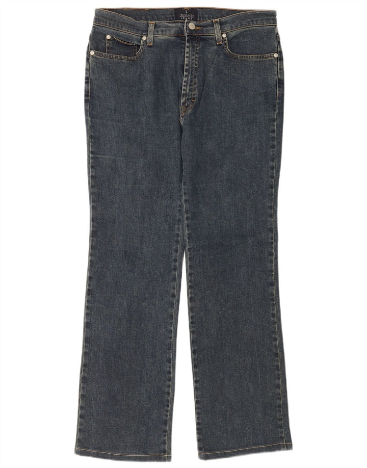 Trussardi Blugi Bootcut pentru Damă W32 L30 Bumbac Albastru