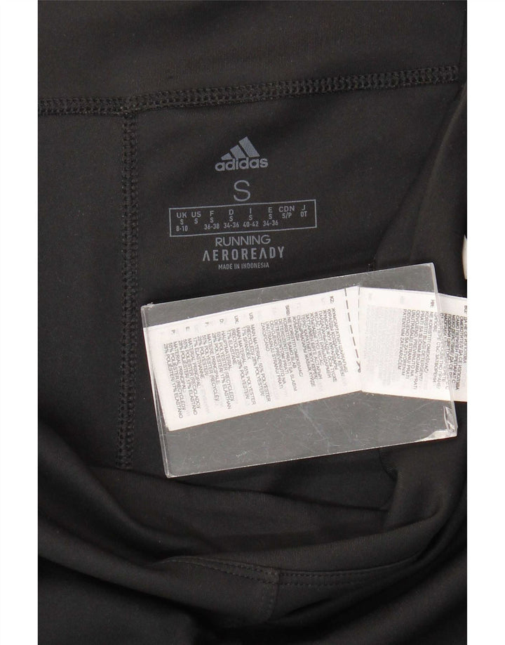 Leggings Aeroready pentru femei Adidas UK 8/10 Poliester negru mic
