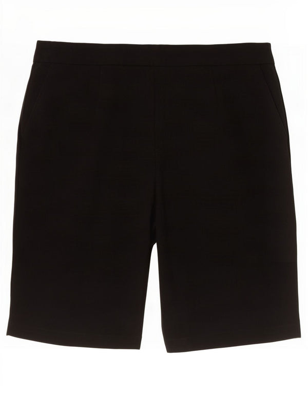 Pantaloni scurti chino pentru femei Marks & Spencer UK 14 Large W34 Poliester negru