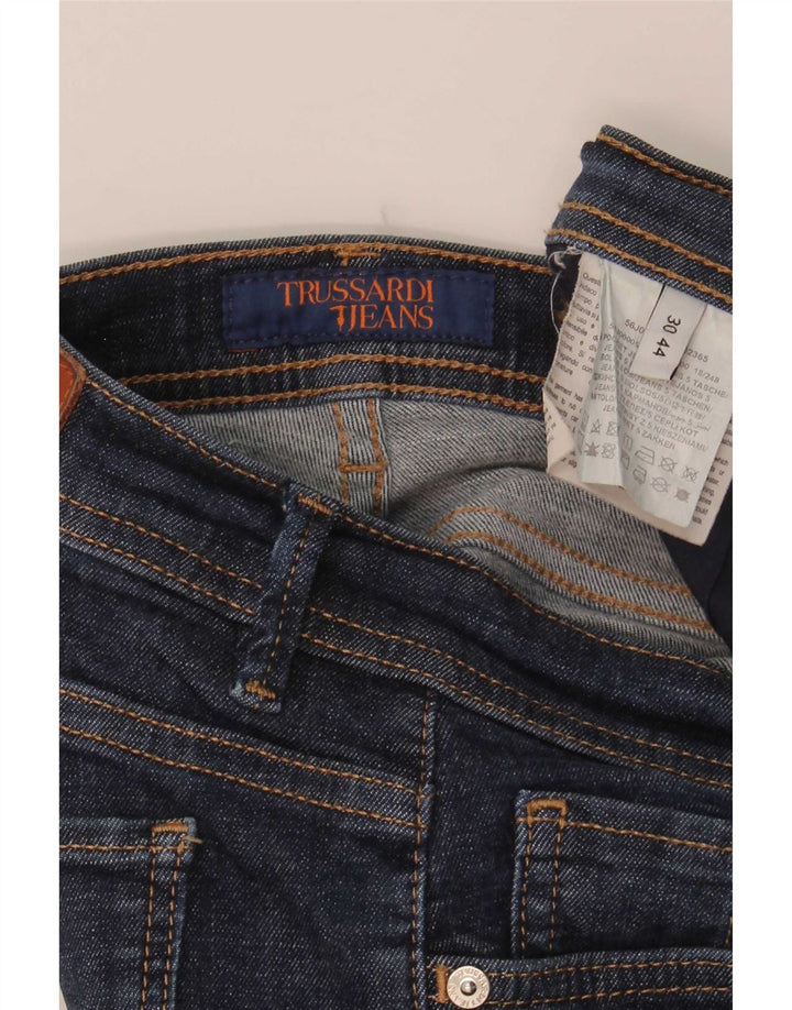 Trussardi blugi subțiri pentru femei W30 L29 bleumarin