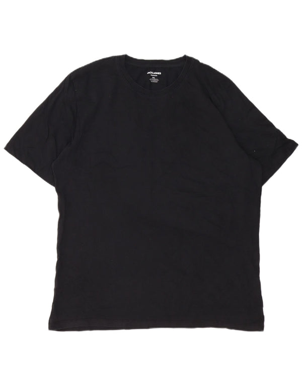 Jack & Jones Tricou Bărbați Top 2XL Bumbac Negru