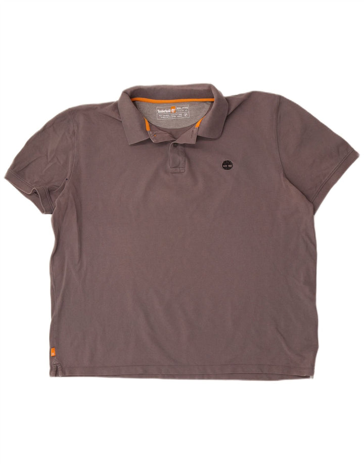 Tricou polo Timberland pentru bărbați, cu formă regulată, 2XL, bumbac gri