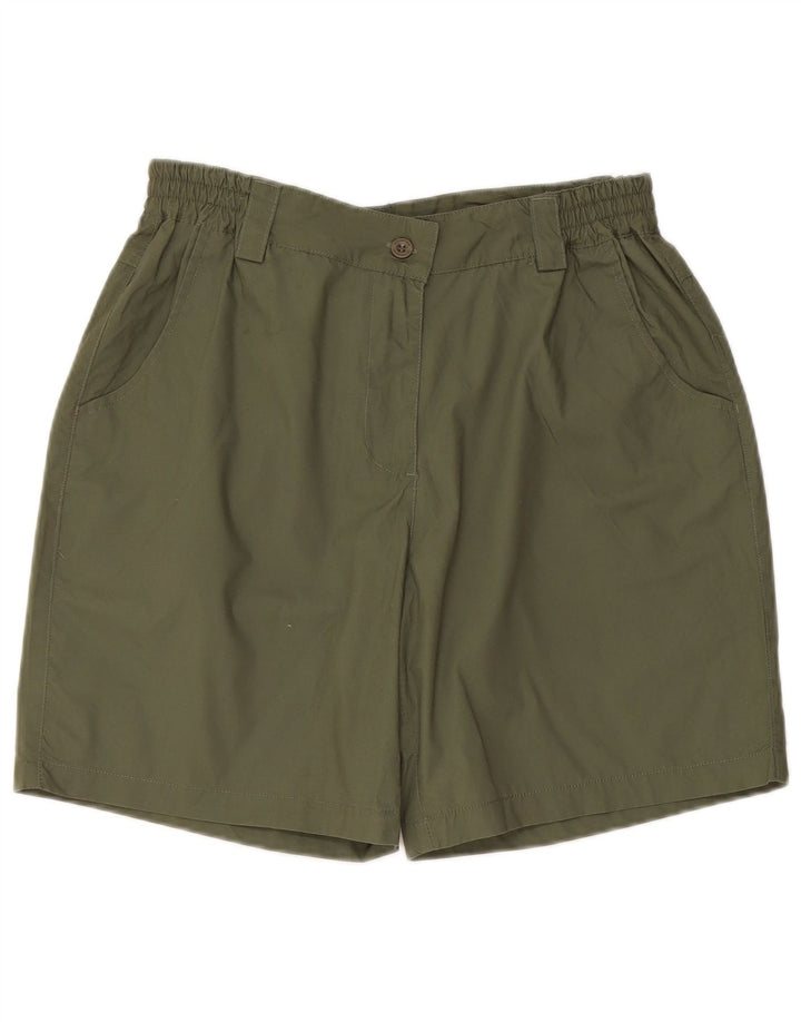 Pantaloni scurti chino pentru femei Mountain Warehouse UK 12 Medium W30 Kaki Poliester
