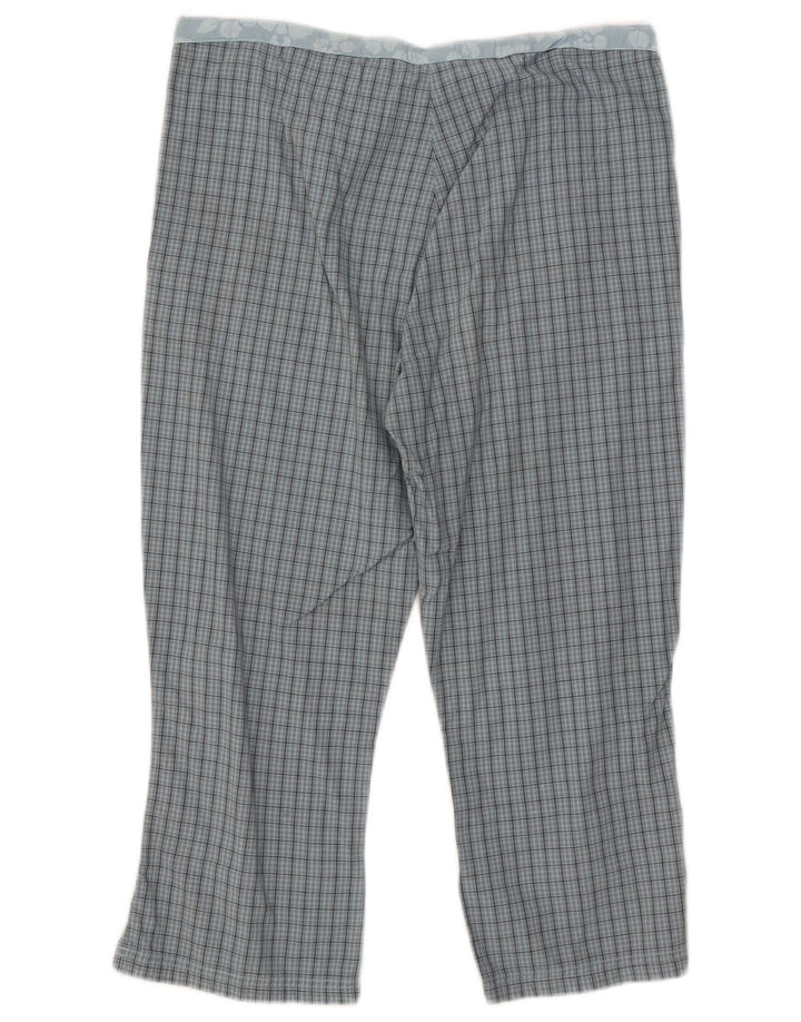 Pantaloni Capri pentru femei Think Pink L32 L21 Blue Check