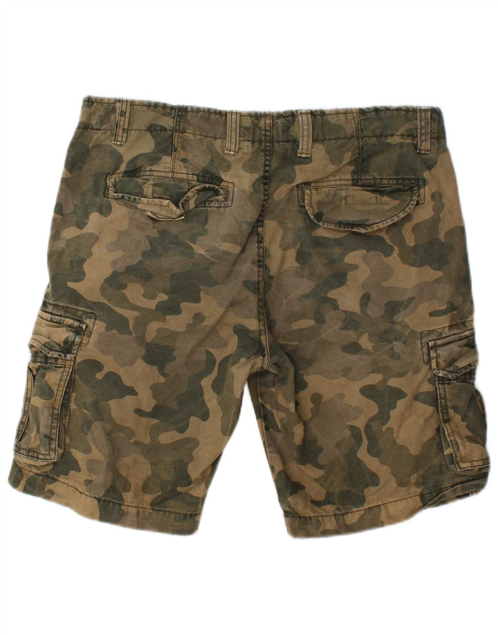 Pantaloni scurți cargo O'NEILL pentru bărbați W31, camuflaj verde mediu