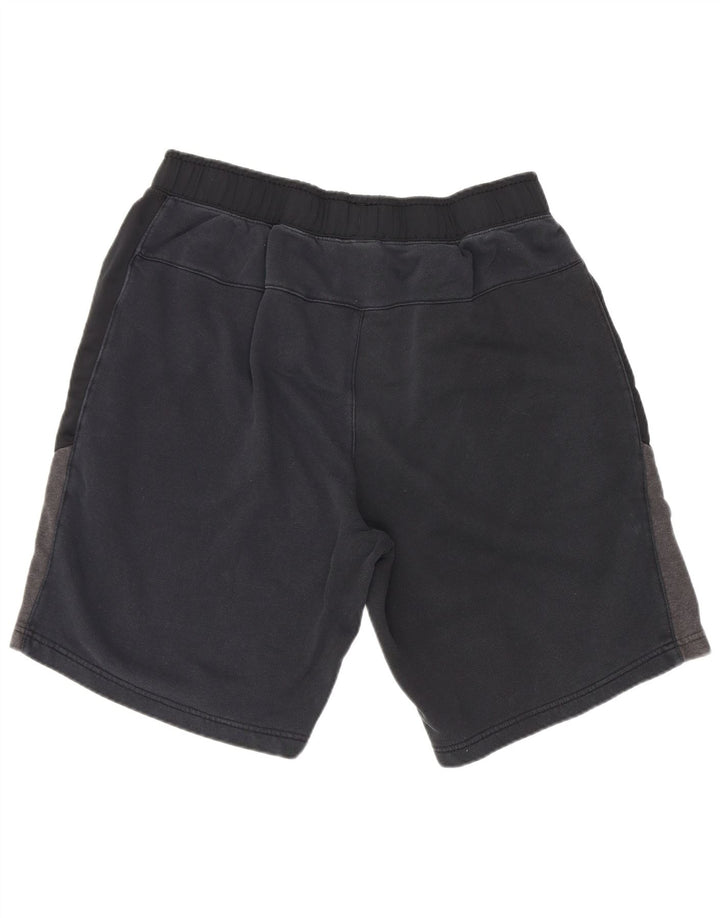 Pantaloni scurți sport Nike pentru bărbați, mari, negru, color block, bumbac