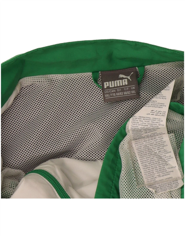 Jachetă de trening pentru bărbați Puma, 2XL, albastru bleumarin, poliester color bloc