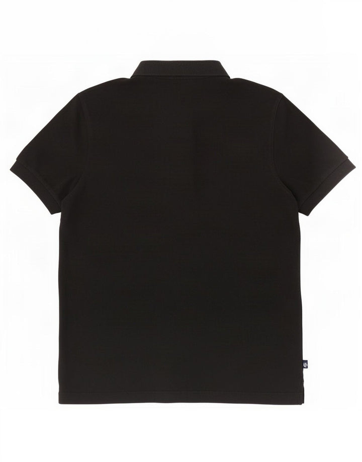 Tricou polo pentru bărbați Lotto, mediu negru