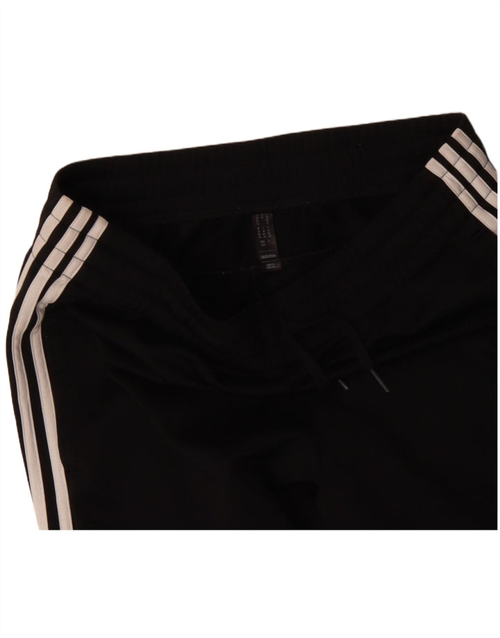 Pantaloni de trening ADIDAS pentru femei UK 12/14 Poliester mediu negru