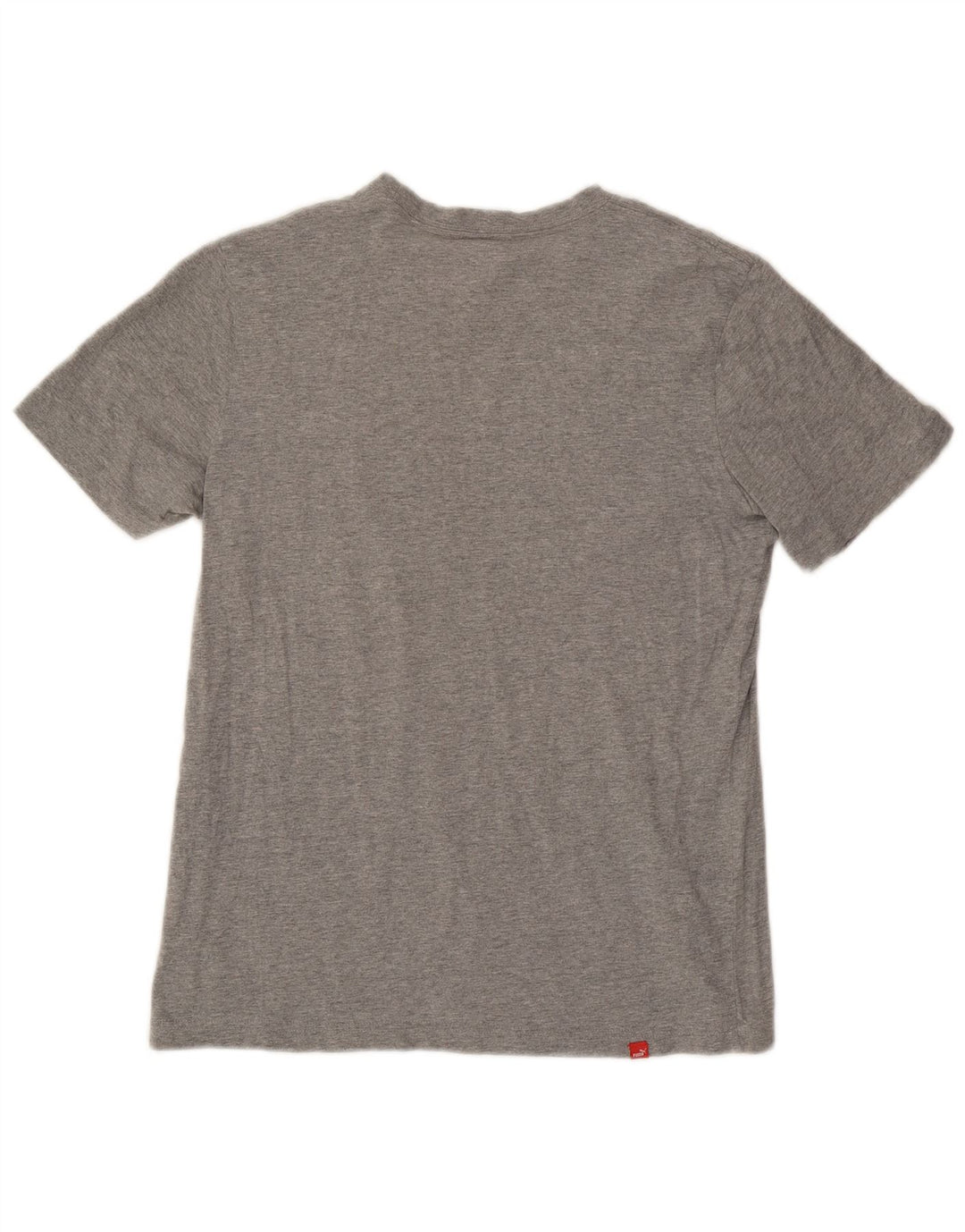 Tricou grafic Puma pentru bărbați Top, bumbac, gri mediu