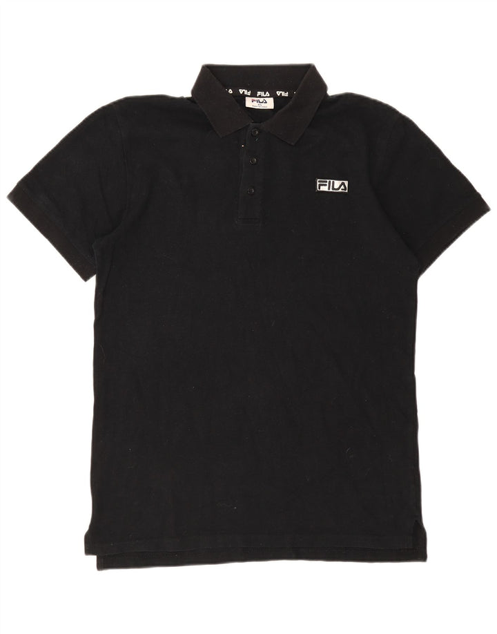 Cămașă Polo Bărbați Fila XS Negru Bumbac
