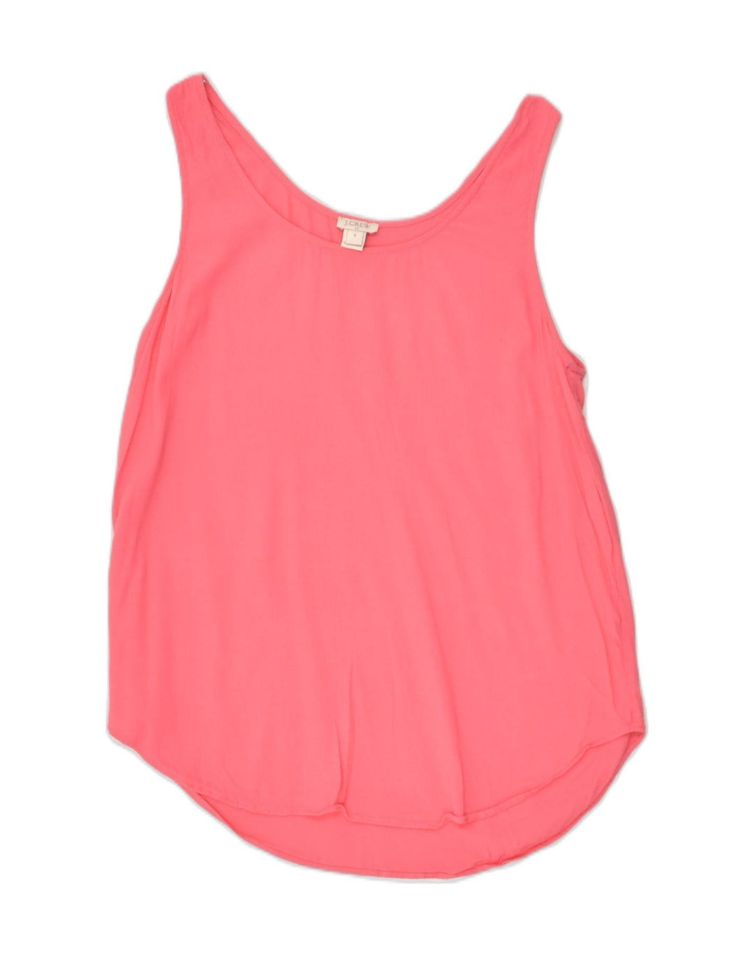 J. CREW Womens Vest Top US 4 Small Pink Viscose | Vintage J. Crew | Thrift | Second-Hand J. Crew | Used Clothing | Messina Hembry 