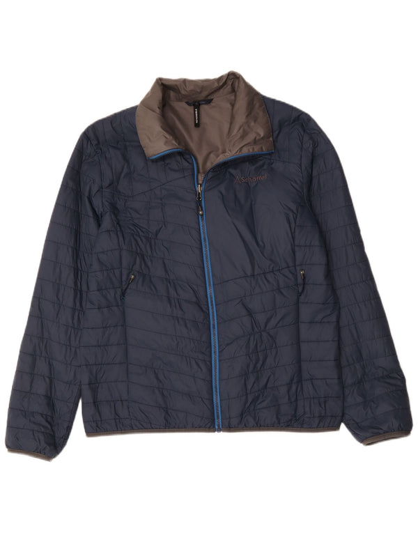 Jachetă căptușită pentru bărbați Schoffel UK 44 2XL Poliamidă bleumarin