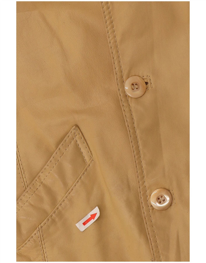 Bomber vintage pentru femei UK 10 Small Beige