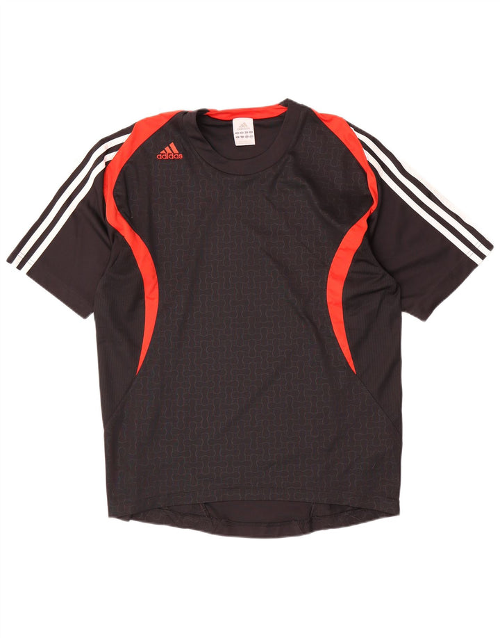 Tricou pentru bărbați Adidas Top Mic Negru Poliester Colorblock