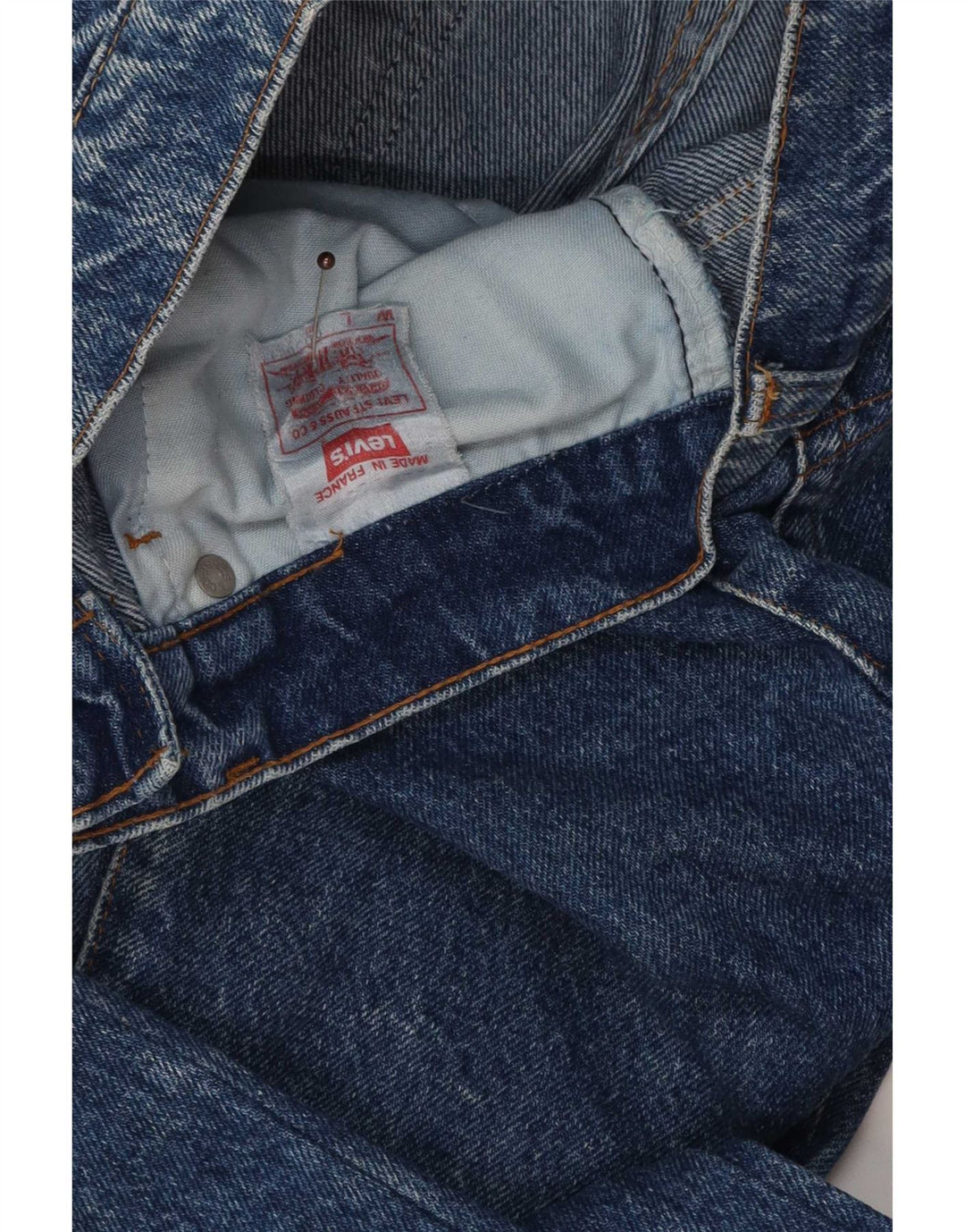 Blugi drepti pentru femei Levi's W26 L27 Bumbac albastru