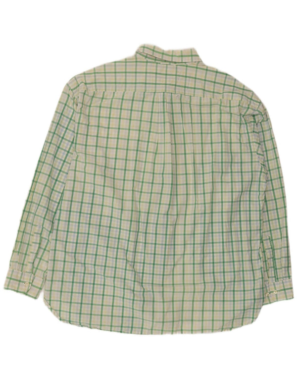 Cămașă pentru bărbați Tommy Hilfiger 2XL, bumbac verde check