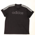 Tricou Adidas Climalite Graphic Top 2XL Negru Poliester