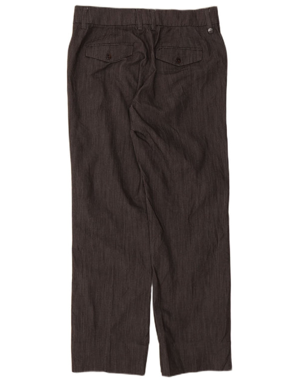 Pantaloni casual drepti pentru femei Lee US 8 Medium W30 L29 Bumbac gri