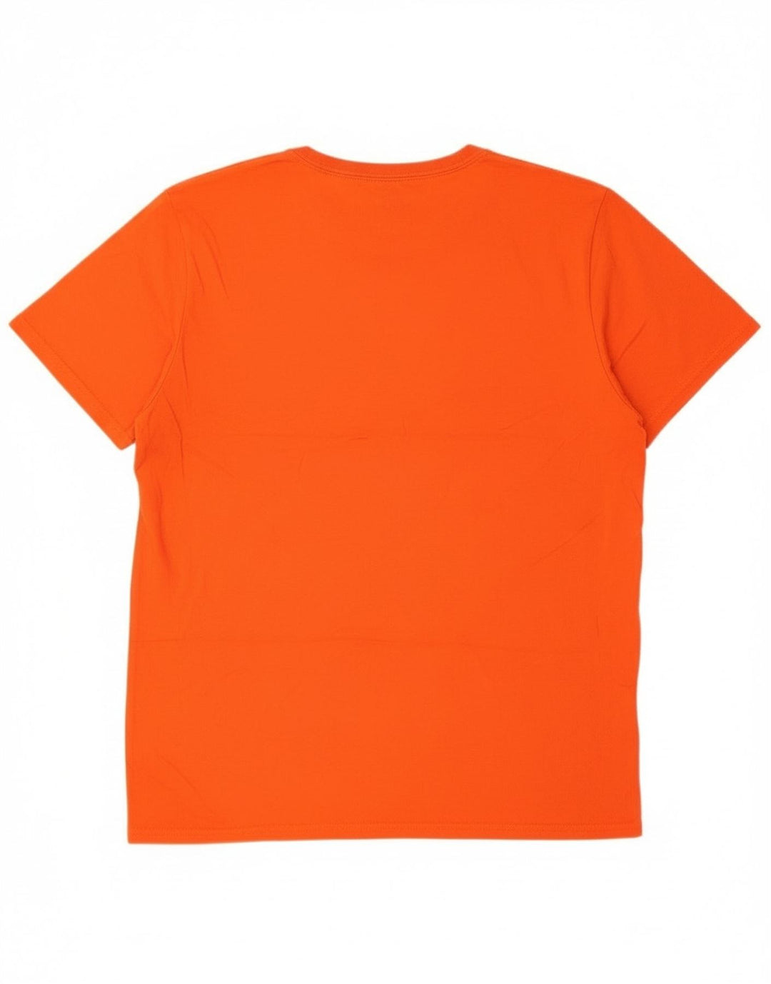 Tricou Russell Athletic pentru bărbați Top din bumbac portocaliu mediu