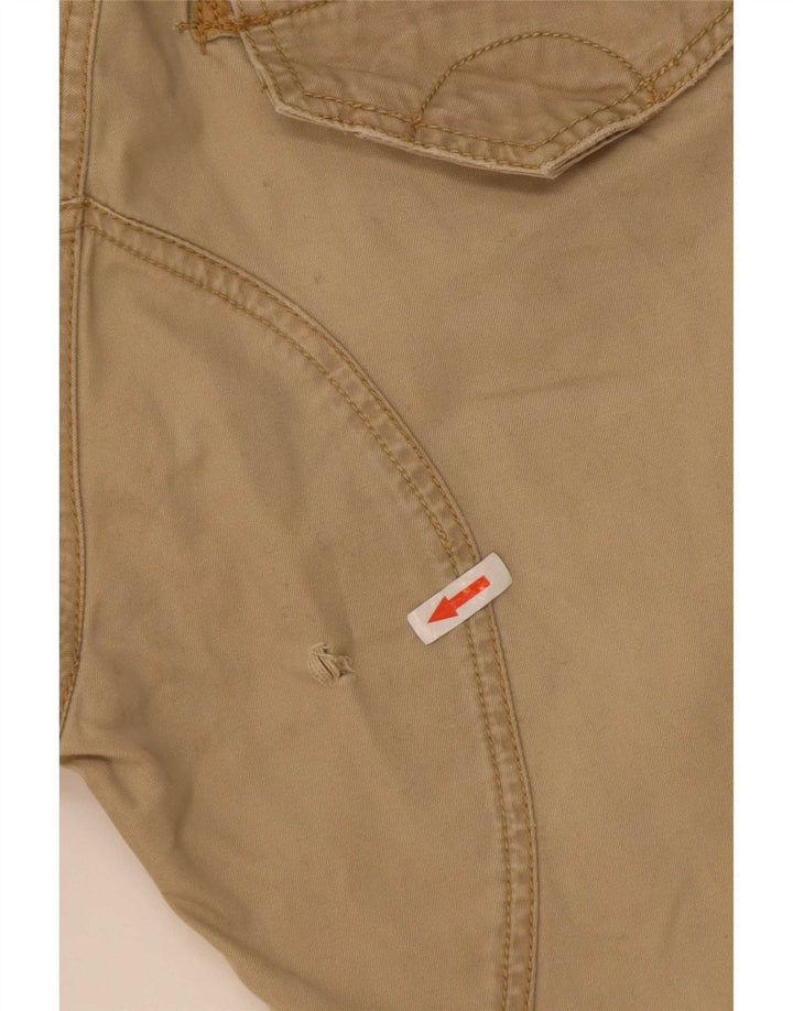 Pantaloni cargo drepti pentru bărbați Lee Cooper W28 L32 bumbac bej