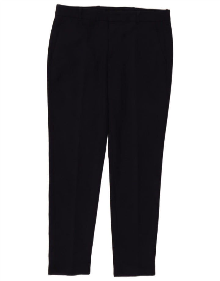 Pantaloni de costum slim pentru femei Zara L33 L30 Bleumarin