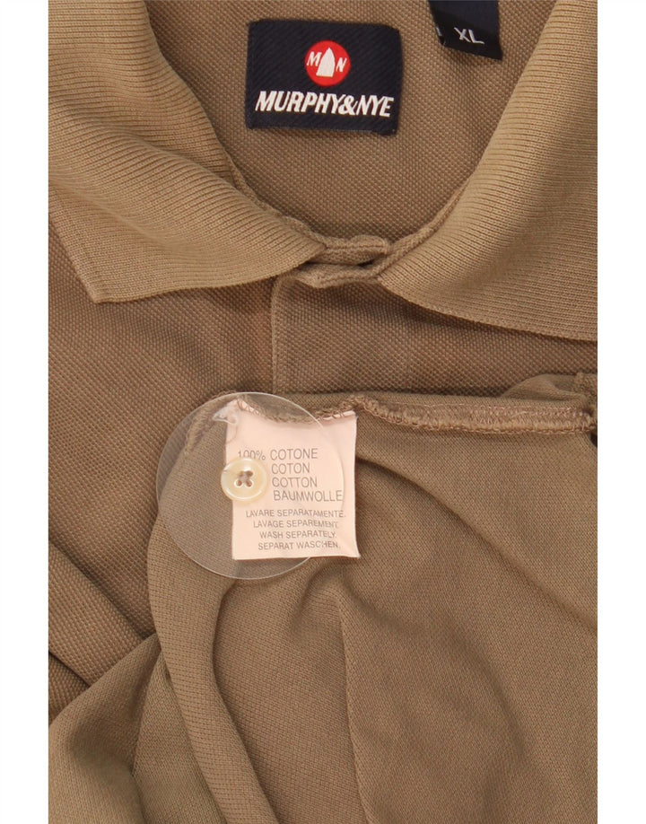 MURPHY & NYE Cămașă Polo XL Kaki Bumbac