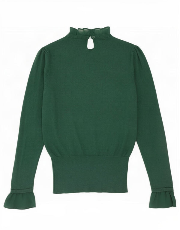 Bluză pentru femei Oasis UK 12 Bumbac verde mediu